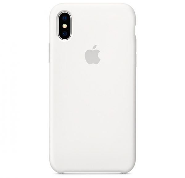 Silicone Case iPhone XS Max White